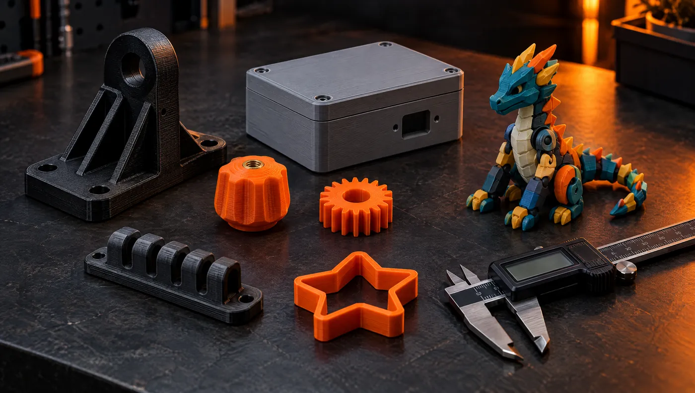 Części i prototypy wydrukowane w 3D na zamówienie